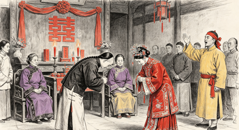 《赵家葛坊》   第十一章   痴情女千里寻郎 闹婚场种留东洋9.png