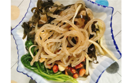 凉拌纯葛粉粉条