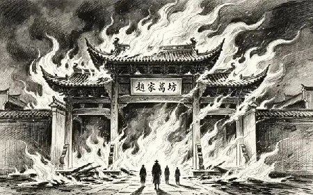《赵家葛坊》第十六章 恶霸土匪灭葛坊 女杰死义护秘方