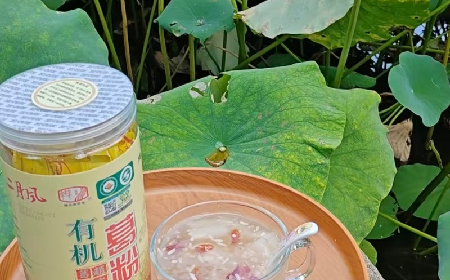 葛粉仙桃酒酿羹